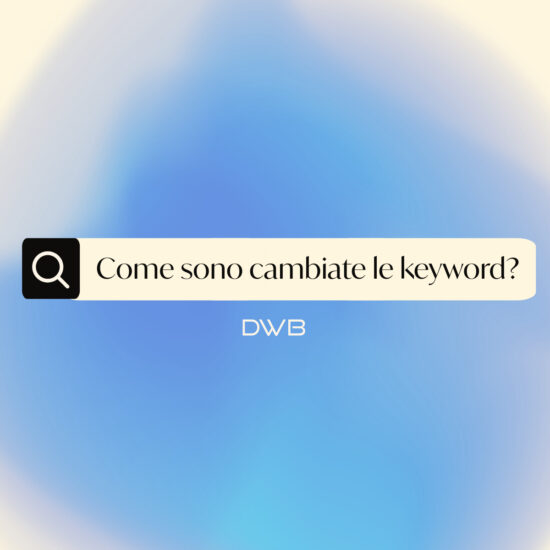 immagine copertina articolo su come sono cambiate le keyword